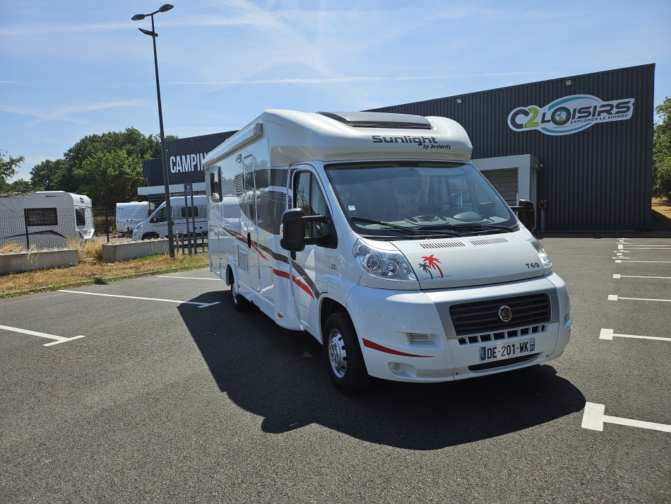 camping car SUNLIGHT T69 CAPRON mod&egrave;le 2014
