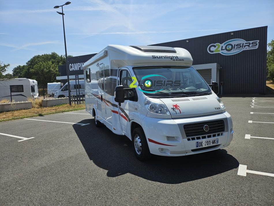 camping car SUNLIGHT T69 CAPRON mod&egrave;le 2014